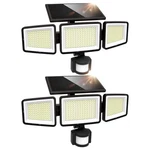 Ume Solar Outdoor Lights 302 Led 3000lm, Ip65 Waterproof Motion Sensor Outdoo.... Fixed Price $37.93.