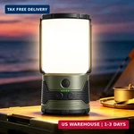 Glocusent 1200lm Led Camping Lantern Rechargeable, 7 Light Modes, 5000mah Power. Fixed Price $35.92.