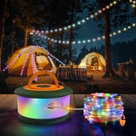 Toheto Camping String Lights 3 In 1 Upgraded Retractable Rgb Outdoor Tent. Fixed Price $29.16.