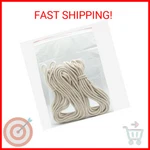 Fqtanju 50 Feet Roll - 1/4 Inches Round Diameter Cotton Kerosene Oil Lamp Wicks. Fixed Price $15.25.