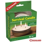 Coghlans Survival Candle (36 Hours) - Box/1. Fixed Price $15.00.