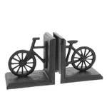 Homart Bicycle Bookend, Cast Iron - Black, 3.25-inch Length. Fixed Price $55.65.