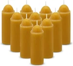 15-hour Natural Beeswax Candles Compatible With Candle 10-pack, Yellow. Fixed Price $33.11.