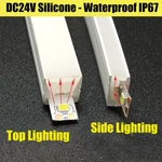 24v 10m Side Top Led Silicone Neon Light Strip Waterproof Outdoor Linear Lights. Fixed Price $145.51.