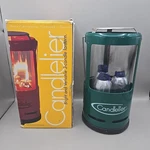 Uco Candlelier Green 3-candle Lantern In Box Home Emergency Camping Boating. Fixed Price $49.99.