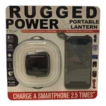 Tech Squared Outdoor Ip67 Rugged Power Bank 10k Mah And Portable Solar Lantern. Fixed Price $16.99.