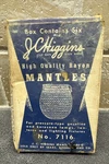 Vintage 50's J.c. Higgins (sears) High Quality Rayon Mantles No. 7116 "box Only". Fixed Price $22.00.
