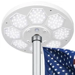 Aurolit Solar Flagpole Lights 6pack 160 Led For 1525 Ft Poles Dusktodawn. Fixed Price $42.71.