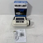 Gunter Solar Light Outdoor Camping Without Electricity 90% Energy Saving. Fixed Price $14.95.