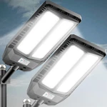 6000w Solar Lights Outdoor Waterproof, 7000k Dusk To Dawn Street L. Fixed Price $206.99.
