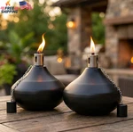 Seraphic Citronella Torch Candles For Outdoor Patio And Deck - 30oz Large Table. Fixed Price $71.82.