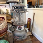 Vintage 'the Powerhouse Dual Fuel' Coleman Lantern. Fixed Price $21.60.