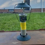 Coleman Dual Mantle Camping Lantern, Butane/propane Gas Fuel, Green. Fixed Price $15.00.