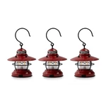3 Pack Red Electric Lanterns Led Waterproof Camping Tent Light Vintage Style. Fixed Price $93.99.