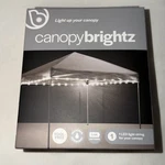 Brightz Canopybrightz Led Tent Lights 40ft String For 10x10 Tents - White. Fixed Price $12.00.
