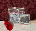 New Old Stock Coleman Red Fuel Filter Funnel 5103-7006 For Stoves And Lanterns. Fixed Price $14.95.