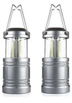 2 Pack Led Camping Lantern With Magnetic Base, Collapsible Lanterns. Fixed Price $11.99.