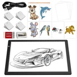 Kobaiban A4 Light Pad With 4 Clips, Ultra-thin Led Board For Diamond Pa.... Fixed Price $26.37.