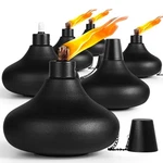 Zspeng 6 Pack Metal Table Top Torches,24.5 Oz Citronella Torches For Outside,.... Fixed Price $53.84.