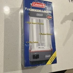 Coleman Fluorescent Lantern Twin Tube Battery Operated Camping Emergency Light. Fixed Price $16.99.