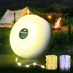 Camping String Lights Rechargeable,allspark 4 In 1 Quick Storage 32.8ft Tent Str. Fixed Price $21.60.