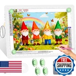 Kobaiban A3 Magnetic Light Pad 4000mah, Dimmable Diamond Art Board + Bag. Fixed Price $75.99.