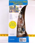 Olde Brooklyn Lantern Antique With Led Lights In Box. Fixed Price $8.51.
