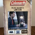Coleman Model 2000001854 Two Mantle Camping Lantern W/ Box 967 Lumens New. Fixed Price $34.99.
