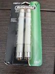 Rayovac 4 Watt Fluorescent Lantern Bulbs 2 Prong Tubes #f4t5-2 New Old Stock Vtg. Fixed Price $9.99.