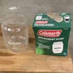 2 Coleman Northstar Lantern Globe Replacement Clear Glass 2000-043c. Fixed Price $30.00.
