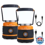 Ayl Led Camping Lantern Rechargeable 1800lm 4 Light Modes 4400mah Power Bank. Fixed Price $74.48.