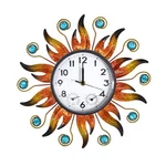 Hobyluby Sun Outdoor Clock With Thermometer And Hygrometer Combo, Silent No-t.... Fixed Price $41.47.
