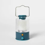 Rechargeable Large Led Portable Camp Lantern Teal Blue - Embark. Fixed Price $29.99.
