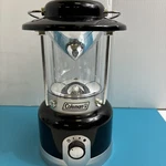 Coleman Camping Light With Handle Great Shape 12 Tall. Fixed Price $24.50.