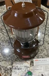 Vintage Coleman Lantern 275a710 Double Mantle 1982 Brown Original Box Model 275. Fixed Price $99.95.
