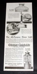 1920 Old Magazine Print Ad, Coleman Lq-327 Quick-lite, All-purpose Home Lite!. Fixed Price $12.99.