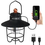 Everbrite Led Camping Lantern, Usb C Rechargeable Lantern With 3 Light Black. Fixed Price $35.18.
