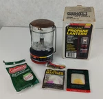 Coleman Model 5130-700 Propane Camping Lantern Lamp Leisure Line W/box Used. Fixed Price $19.99.
