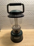 Coleman Fluorescent Lantern 5326 Battery Operated Light Vintage Twin Tube.. Fixed Price $20.00.