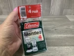 Coleman Silk Lite Mantles 4 Pack 21a1004 Usa. Fixed Price $9.99.