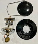 Century Double Lantern 7210 Lid, Base, Burner Assembly Parts Only. Fixed Price $9.99.