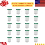 20 Pack Coleman #21 Lantern Mantles Rope Tie Propane Replacement. Fixed Price $19.33.