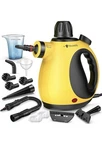 Steamify Whl-601 Yellow Black Corded 1300 Watts Pressurized Steam Cleaner. Fixed Price $49.99.