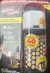 Ontel Battery Daddy Lantern 2-in-1 Lamp & Organizer New. Fixed Price $13.13.