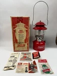 Vtg Coleman Single Mantle Red Lanyern #200a195 9/75 Never Used. Fixed Price $165.99.