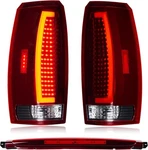 Led Tail Light Assembly + 3rd Third Brake Cargo Lamp Chevy Avalanche 07-12. Fixed Price $59.99.