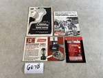 Coleman Lantern Vintage Booklets Advertisements & Manuals/guides 6e78. Fixed Price $145.00.