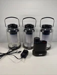 (3) Coleman Onesource Rechargeable Lanterns With Working Batteries And Charger. Fixed Price $89.99.
