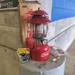 Coleman Model 200a 68 Lantern With Original Box. Fixed Price $79.50.