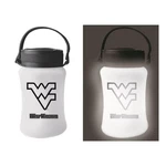 Wvu Silicone Solar Lantern. Fixed Price $27.00.